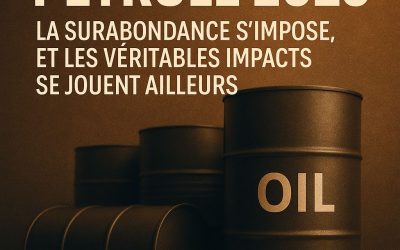 Pétrole 2025 : la surabondance s’impose, et les véritables impacts se jouent ailleurs