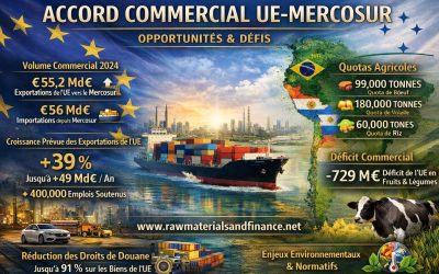 Accord UE-Mercosur: bilan européen, impacts régionaux, risques, avantages et perspectives
